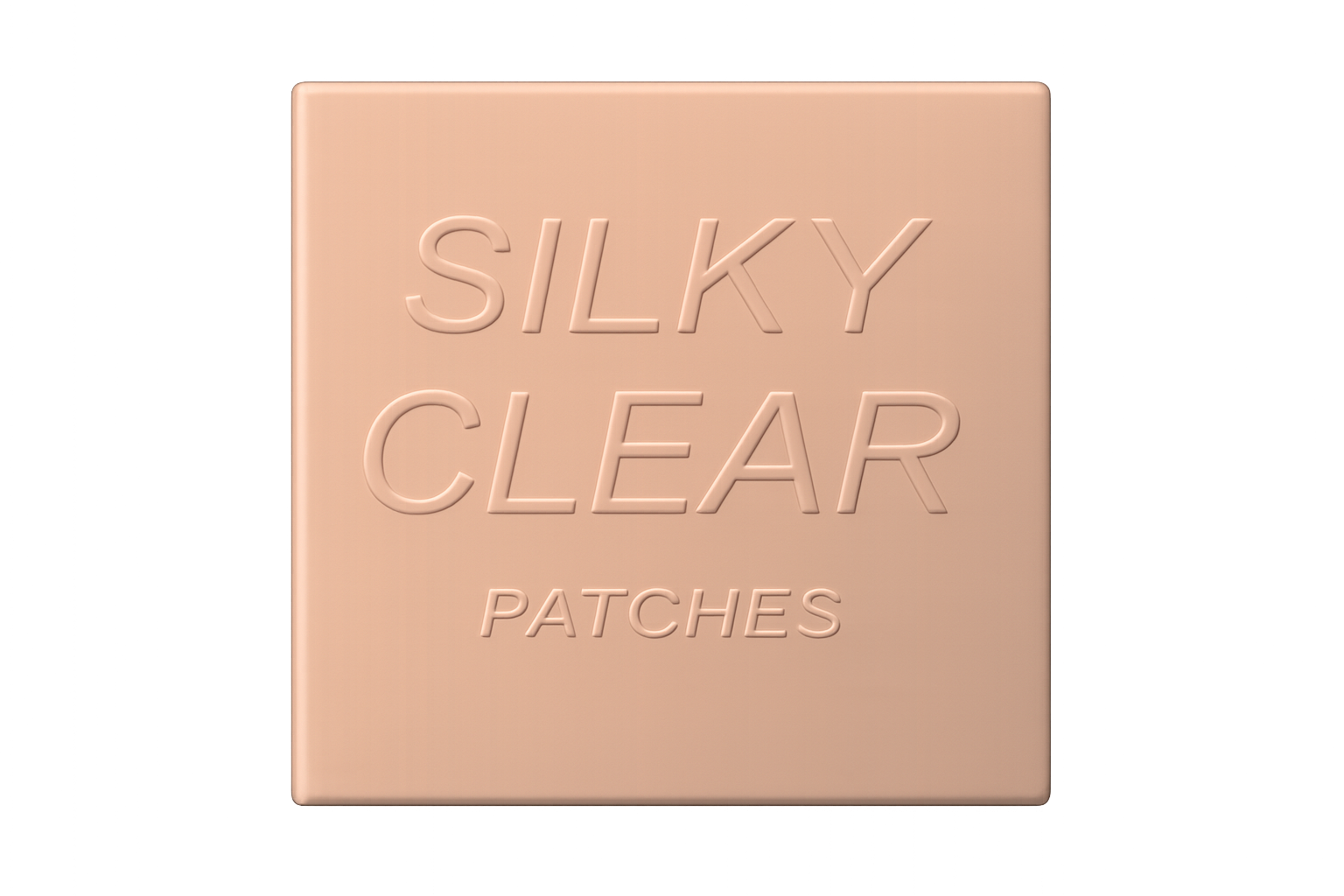 Silky Clear patches box in Toasted Almond